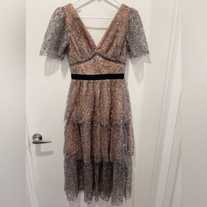 NWT US6 Self-portrait MIDI dress